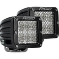 RIGID Industries D-Series PRO Specter-Diffused LED - Pair - Black [502513] - Rough Seas Marine