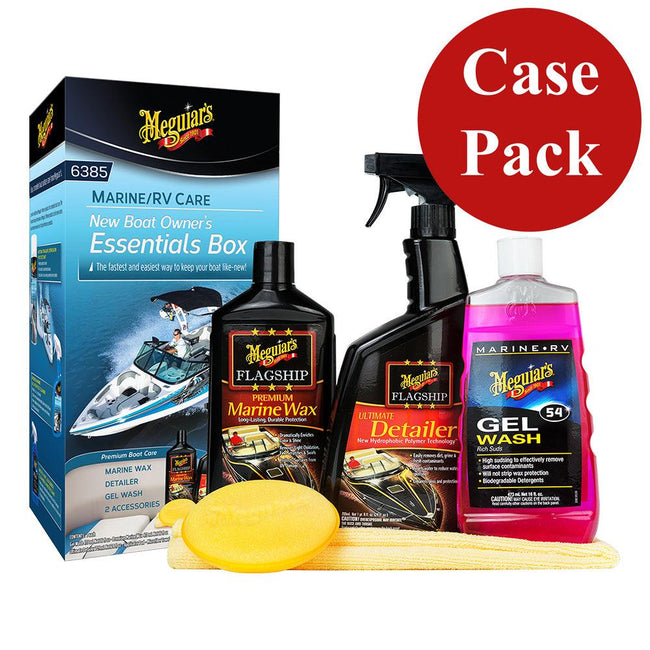 Meguiars New Boat Owners Essentials Kit - *Case of 6* [M6385CASE] - Rough Seas Marine