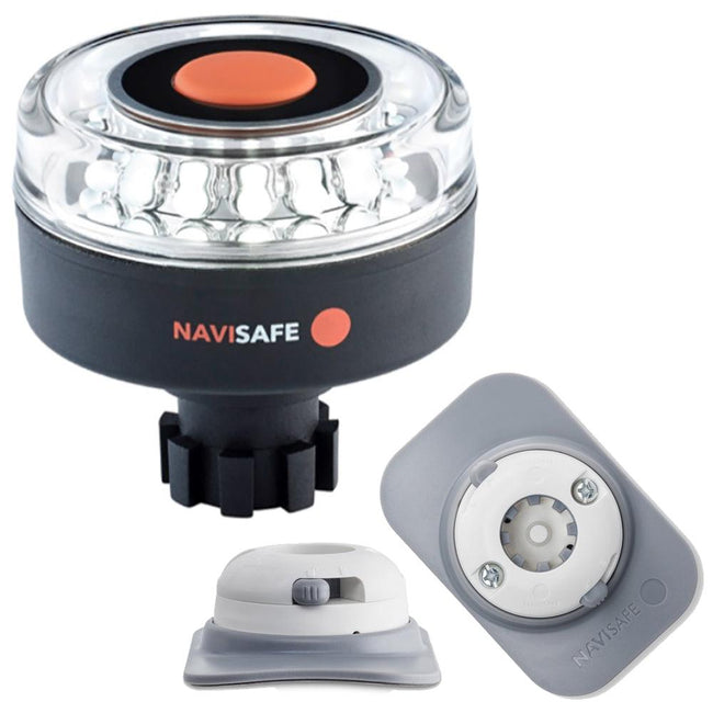 Navisafe Navilight 360 2NM w/Navibolt Base  RIB Mount - White [042KIT4] - Rough Seas Marine