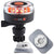 Navisafe Navilight All RED 360 2NM w/Navimount BaseRIB Mount - White [045KIT4] - Rough Seas Marine