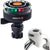 Navisafe Navilight 2NM Tricolor w/Navimount BaseRail Mount - White [340KIT3] - Rough Seas Marine