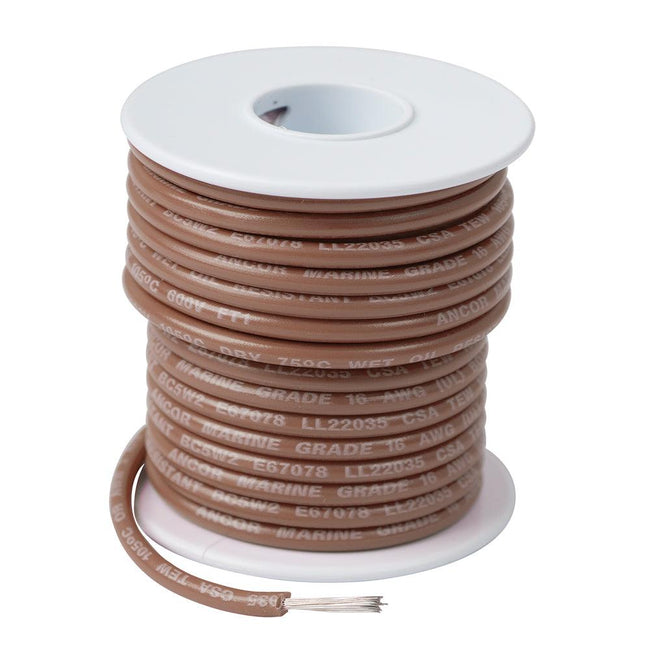 Ancor Tan 14 AWG Tinned Copper Wire - 100 [103810] - Rough Seas Marine