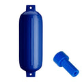 Polyform G-5 Twin Eye Fender 8.8" x 26.8" - Cobalt Blue w/Adapter [G-5-COBALT BLUE] - Rough Seas Marine