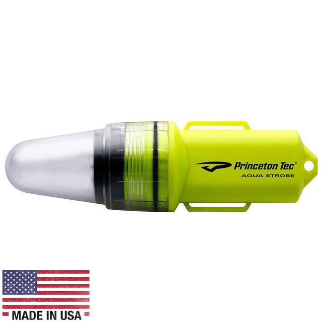 Princeton Tec Aqua Strobe LED - Neon Yellow [AS-LED-NY] - Rough Seas Marine