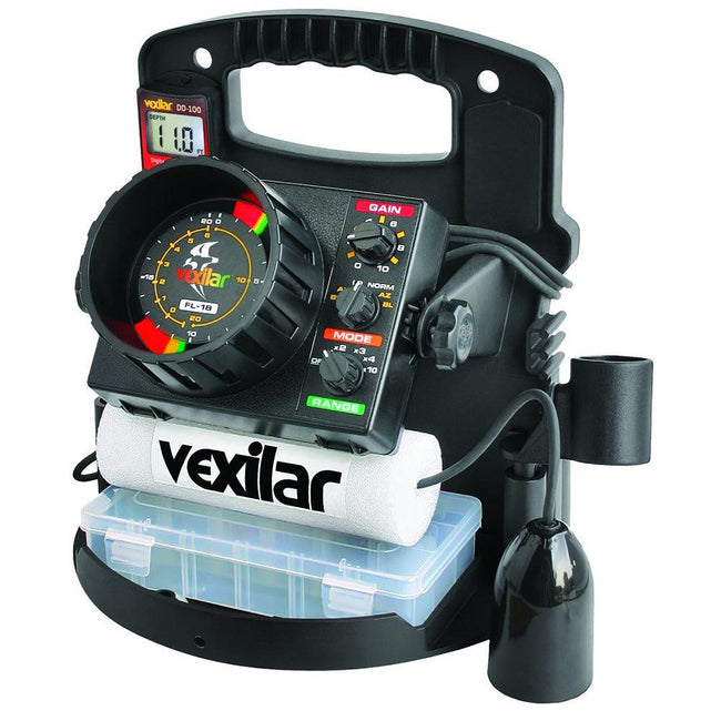 Vexilar FL-18 ProPack II w/12 Ice Ducer [PP1812D] - Rough Seas Marine