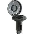 Attwood LightArmor Plug-In Base - 2 Pin - Black - Round [910R2PB-7] - Rough Seas Marine