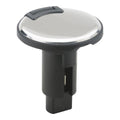 Attwood LightArmor Plug-In Base - 3 Pin - Stainless Steel - Round [910R3PSB-7] - Rough Seas Marine