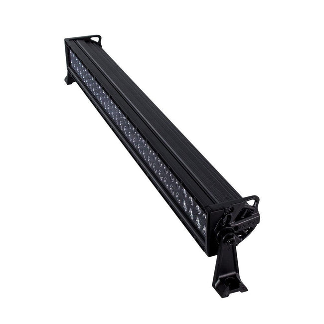 HEISE Dual Row Blackout LED Light Bar - 30" [HE-BDR30] - Rough Seas Marine