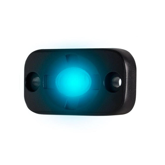 HEISE Auxiliary Accent Lighting Pod - 1.5" x 3" - Black/Blue [HE-TL1B] - Rough Seas Marine