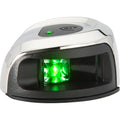 Attwood LightArmor Deck Mount Navigation Light - Stainless Steel - Starboard (green) - 2NM [NV2012SSG-7] - Rough Seas Marine