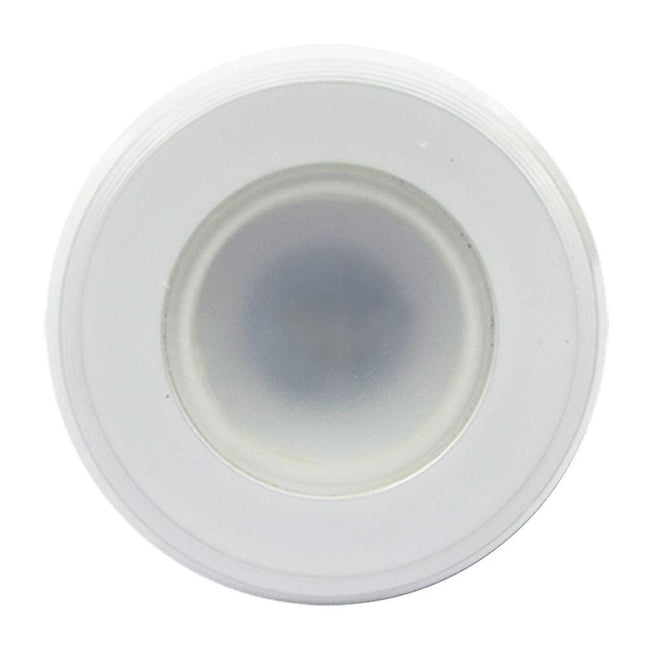 Shadow-Caster Single Color White Non-Dimmable White Powder Coat Down Light [SCM-DL-GW] - Rough Seas Marine