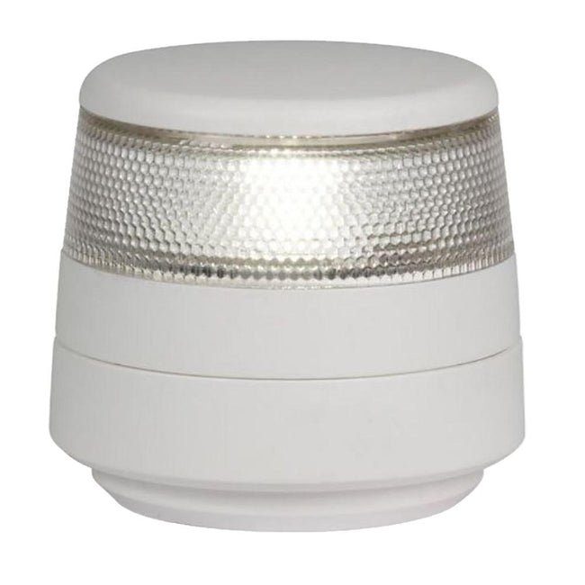 Hella Marine NaviLED 360 Compact All Round White Navigation Lamp - 2nm - Fixed Mount - White Base [980960011] - Rough Seas Marine