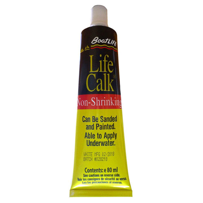 BoatLIFE Life-Calk Sealant Tube - Non-Shrinking - 2.8 FL. Oz - Black [1031] - Rough Seas Marine