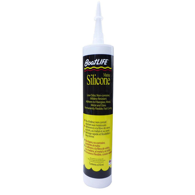 BoatLIFE Silicone Rubber Sealant Cartridge - Clear [1150] - Rough Seas Marine