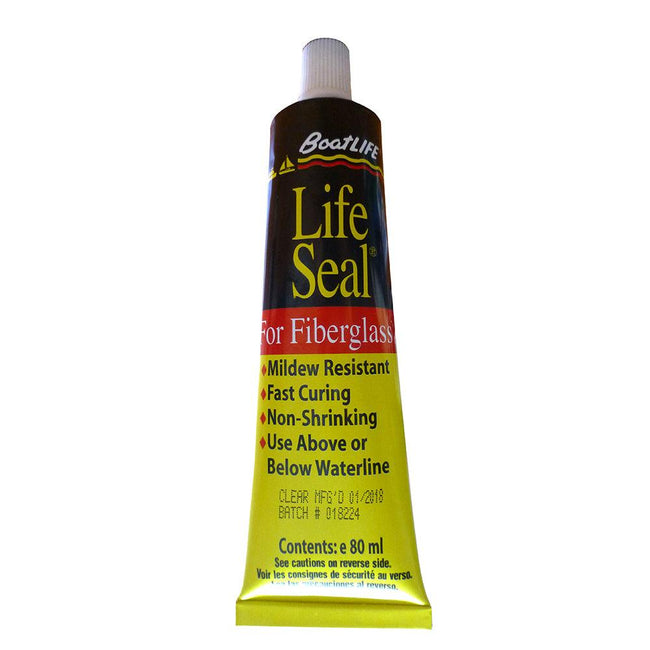 BoatLIFE LifeSeal Sealant Tube 2.8 FL. Oz - Black [1162] - Rough Seas Marine