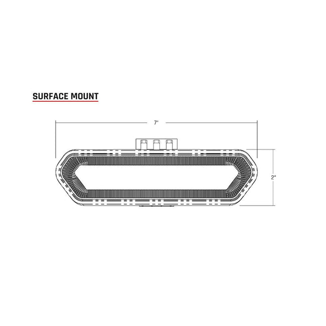 RIGID Industries Chase - Blue [90144] - Rough Seas Marine