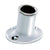 Whitecap Top-Mounted Flag Pole Socket CP/Brass - 3/4" ID [S-5001] - Rough Seas Marine
