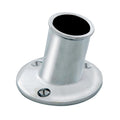 Whitecap Top-Mounted Flag Pole Socket CP/Brass - 1" ID [S-5002] - Rough Seas Marine