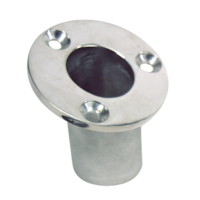 Whitecap Flush Mount Flag Pole Socket - Stainless Steel - 1-1/4" ID [6170] - Rough Seas Marine