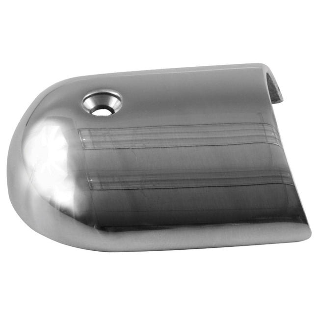 TACO Rub Rail End Cap - 1-7/8" - Stainless Steel [F16-0039] - Rough Seas Marine