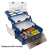 Plano Hybrid Hip 3-Stowaway Tackle Box 3700 - Blue [723700] - Rough Seas Marine