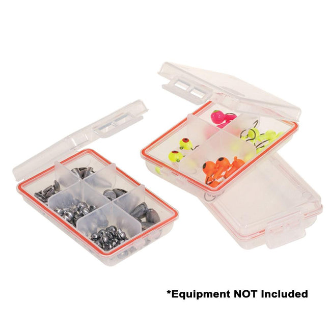 Plano Waterproof Terminal 3-Pack Tackle Boxes - Clear [106100] - Rough Seas Marine
