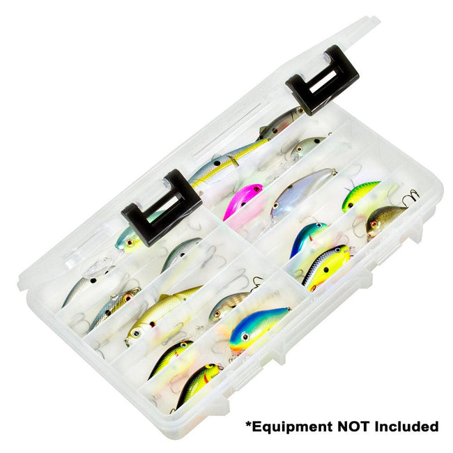 Plano Elite Series Crankbait Stowaway Large 3700 - Clear [370708] - Rough Seas Marine