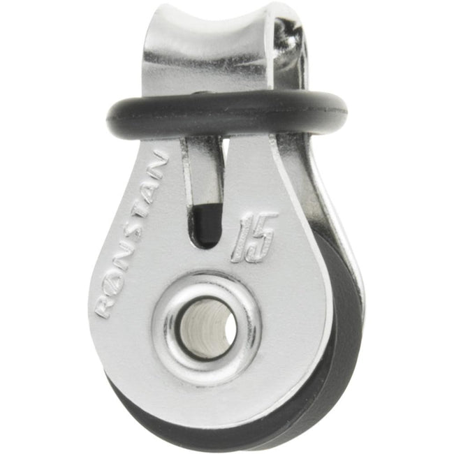 Ronstan Series 15 Ball Bearing Utility Block - Single Block, Loop Head [RF15101] - Rough Seas Marine