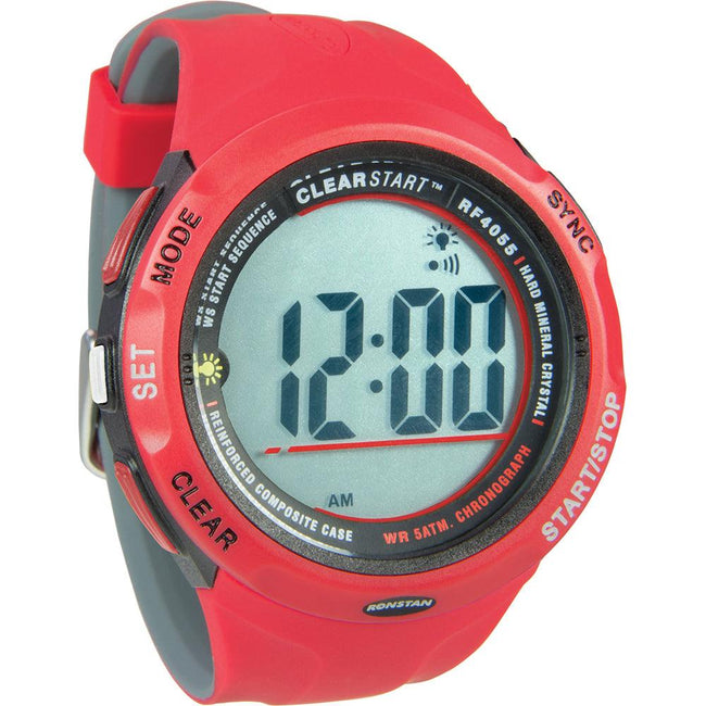 Ronstan RF4055 ClearStart 50mm Sailing Watch - Red/Grey [RF4055] - Rough Seas Marine