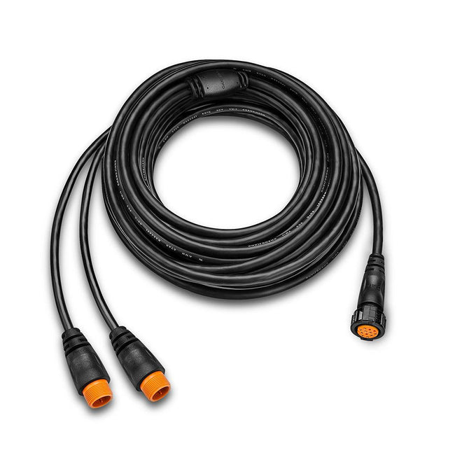 Garmin 12-Pin Transducer Y-Cable Port/Starboard - 10m [010-12225-00] - Rough Seas Marine