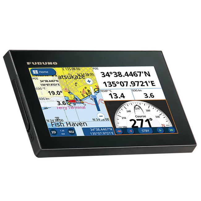 Furuno GP1871F 7" GPS/Chartplotter/Fishfinder 50/200, 600W, 1kW, Single Channel  CHIRP [GP1871F] - Rough Seas Marine