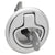 Whitecap Slam Latch Stainless Steel Locking Ring Pull [6136C] - Rough Seas Marine
