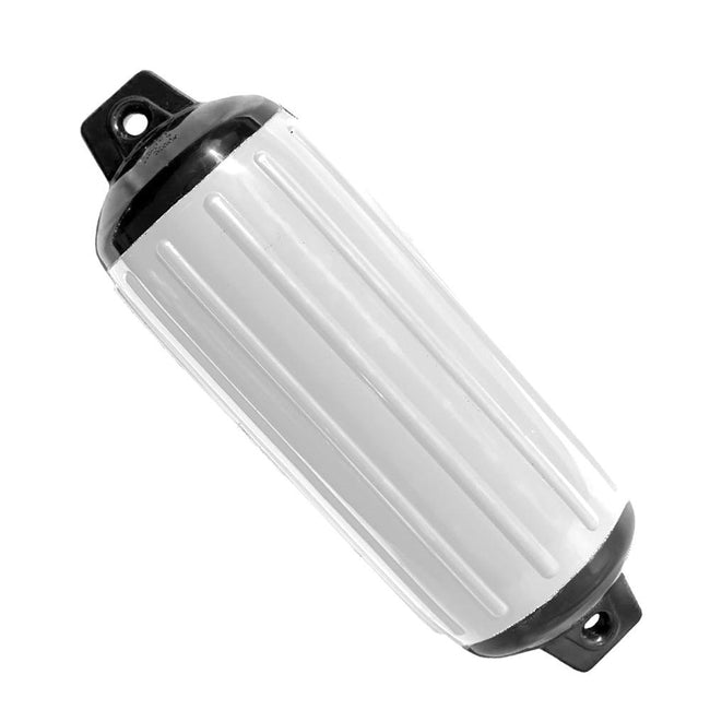 Taylor Made Super Gard 8.5" x 26" Inflatable Vinyl Fender - White [950824] - Rough Seas Marine
