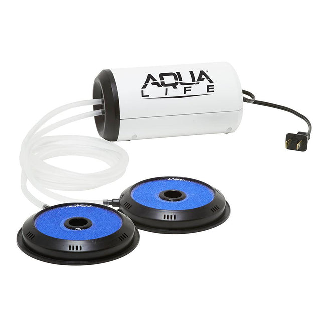 Frabill Aqua-Life Aerator Dual Output 110V - Greater Than 100 Gallons [14212] - Rough Seas Marine