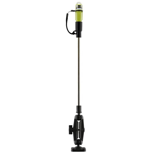 Scotty 838 LED Sea-Light w/Fold Down Pole  Ball Mount [0838] - Rough Seas Marine