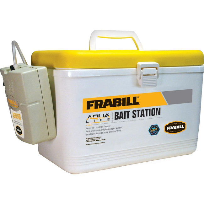 Frabill Bait Box w/Aerator - 8 Quart [14042] - Rough Seas Marine