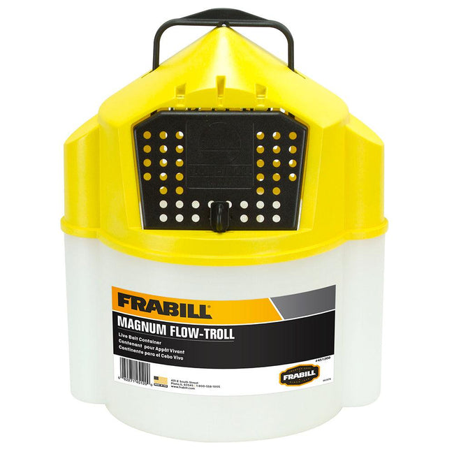 Frabill Magnum Flow Troll Bucket - 10 Quart [451200] - Rough Seas Marine