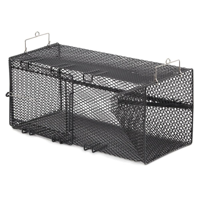 Frabill Black Pinfish Rectangular Trap - 18" x 12" x 8" [1264] - Rough Seas Marine