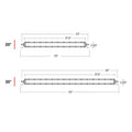 RIGID Industries SAE Compliant SR-SRS 20" Light Bar - Black [920413] - Rough Seas Marine