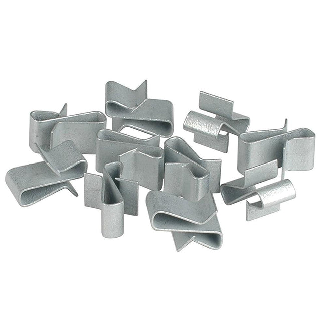 C.E. Smith Trailer Frame Clips - Zinc - 3/8" Wide - 10-Pack [16867A] - Rough Seas Marine