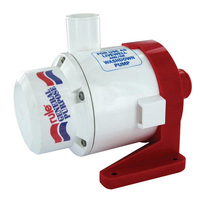 Rule 3700 GPH General Purpose End Suction Centrifugal Pump - 24V [18A] - Rough Seas Marine