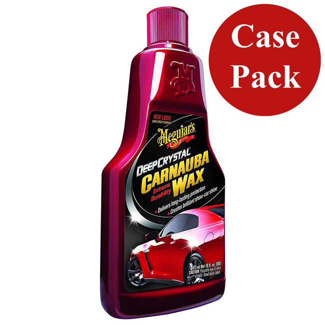 Meguiars Deep Crystal Carnauba Wax - 16oz *Case of 6* [A2216CASE] - Rough Seas Marine