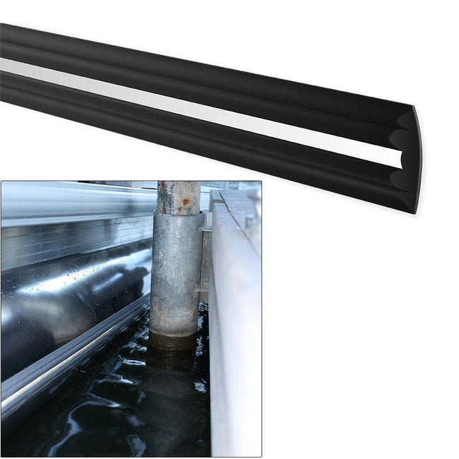 Megaware PontoonGuard - 32 Kit - (2) 16 Guards f/Pontoon Up To 21 - Black [30232] - Rough Seas Marine