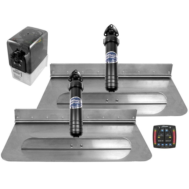 Bennett 249ATP 24 x 9 Hydraulic Trim Tabs w/ATP [249ATP] - Rough Seas Marine