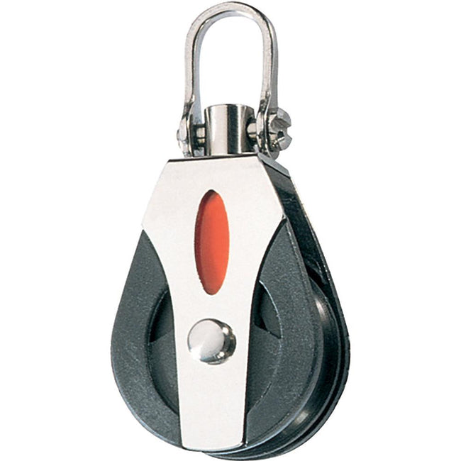 Ronstan Series 30 Utility Ball Bearing Block - Single, Swivel Shackle Head [RF30100] - Rough Seas Marine