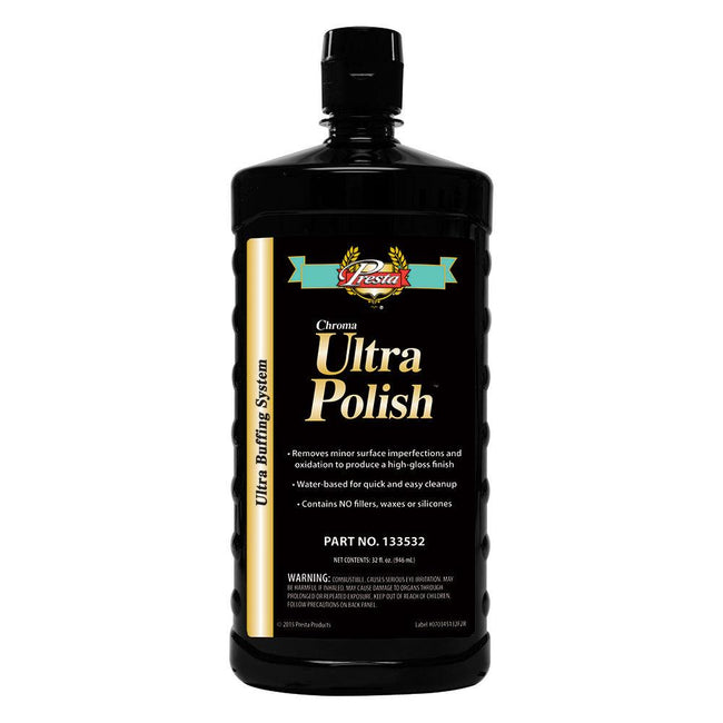 Presta Ultra Polish (Chroma 1500) - 32oz [133532] - Rough Seas Marine