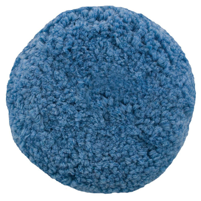 Presta Rotary Blended Wool Buffing Pad - Blue Soft Polish [890144] - Rough Seas Marine
