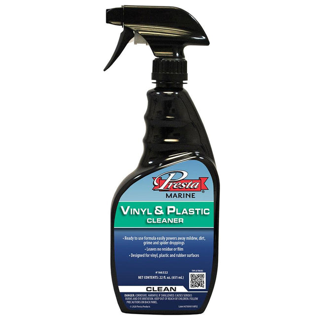 Presta Marine Vinyl  Plastic Cleaner - 22oz [166322] - Rough Seas Marine
