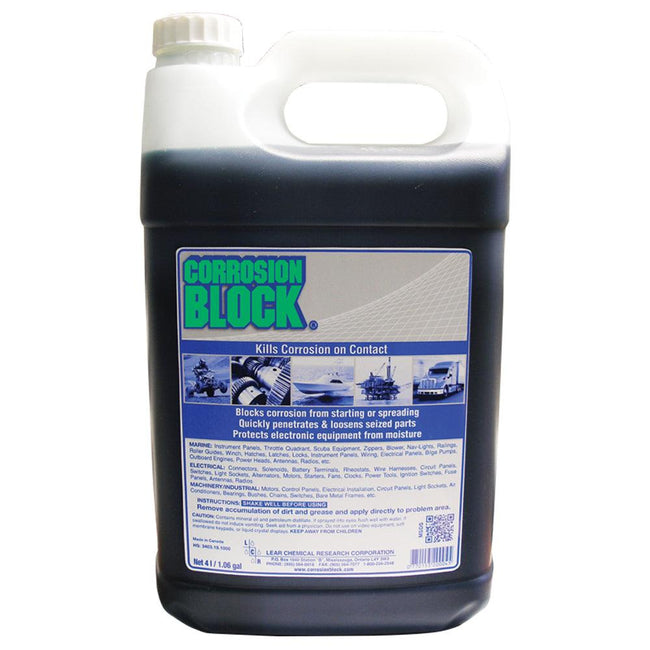Corrosion Block Liquid 4-Liter Refill - Non-Hazmat, Non-Flammable  Non-Toxic [20004] - Rough Seas Marine
