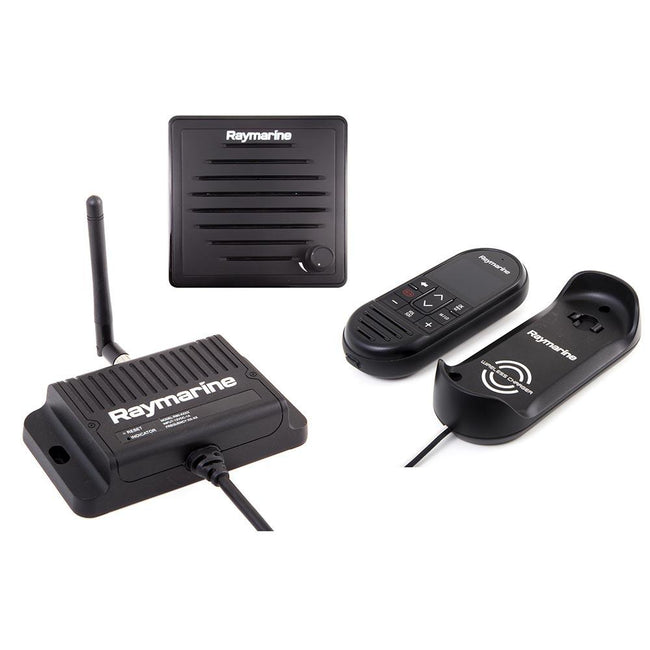 Raymarine Ray90 Wireless First Station Kit with Passive Speaker, Wireless Handset  Wireless Hub [T70433] - Rough Seas Marine